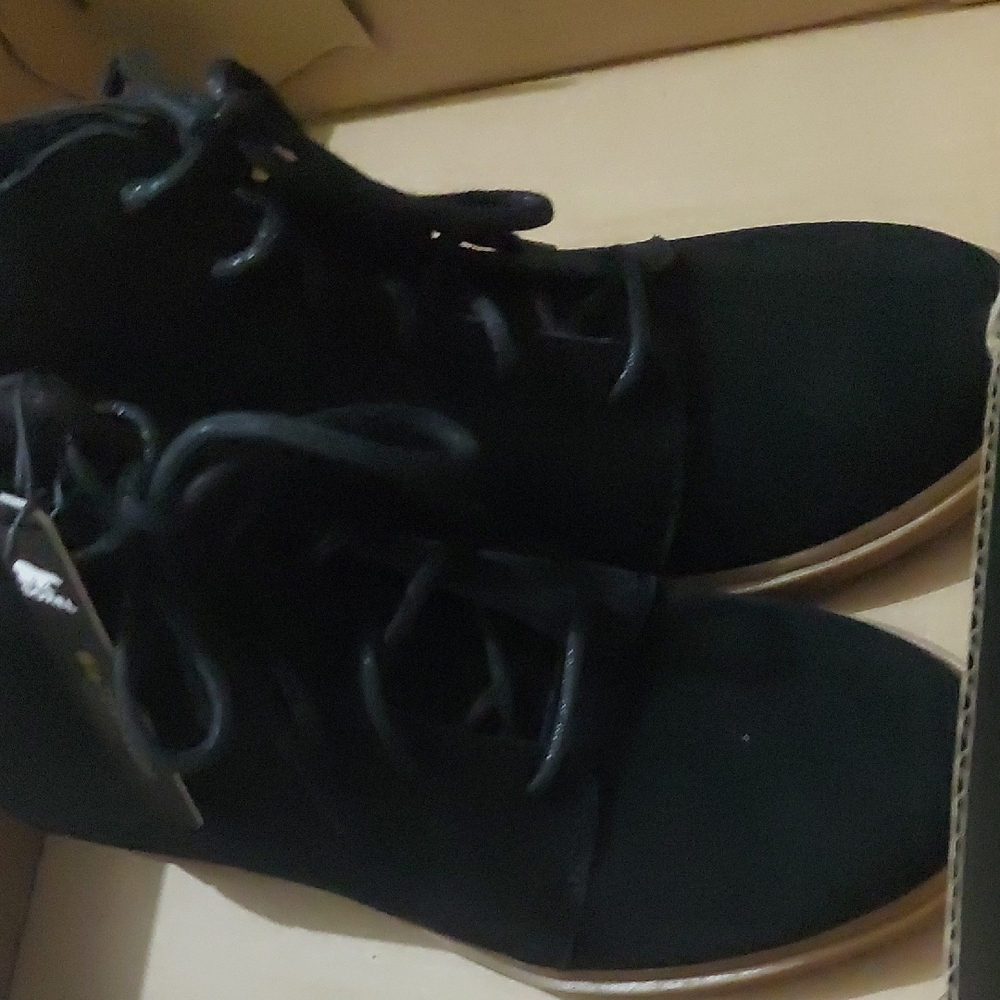 SOREL Evie II Lace Women's Boots Black/Gum 2 : 7.5 B - Medium, Leather - Picture 3 of 5